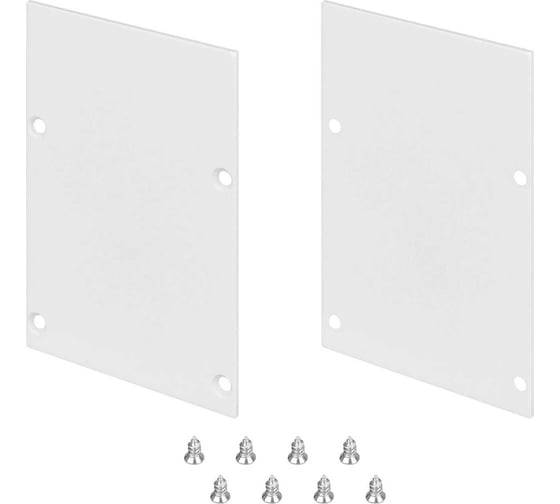 Заглушка Arlight LINE-S-5075 WHITE глухая 1 комплект 041866 1