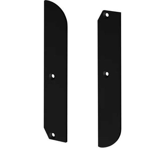 Заглушка Arlight PLINTUS-H80 BLACK 1 комплект 046158 1