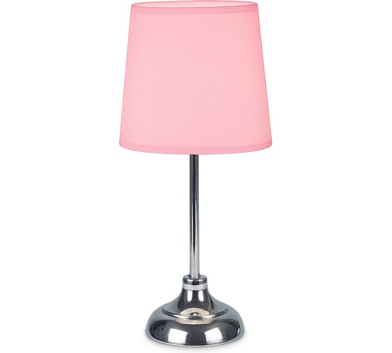 Светильник настольный декоративный Фарлайт "трапеция" розовый е14 FAR002332
