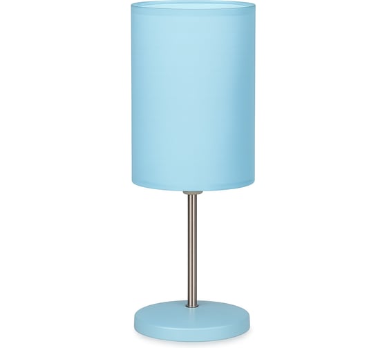 Светильник настольный декоративный Фарлайт "basic" голубой е14 FAR002335