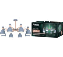 Люстра потолочная RITTER VOLANTE 900x430 16м 8хЕ27 металл серый/дерево 52598 1