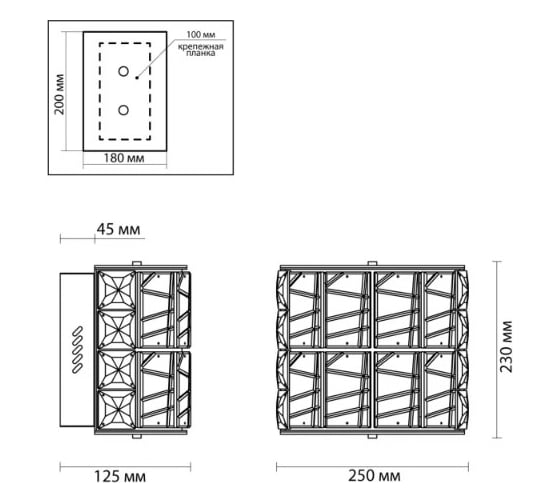 Бра ODEON LIGHT LED 15W VERSION 5071/32W 5071/32WL
