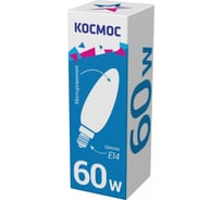 Лампа накаливания КОСМОС СВ МТ 60Вт E14 LKsmSCnFr60E14v2