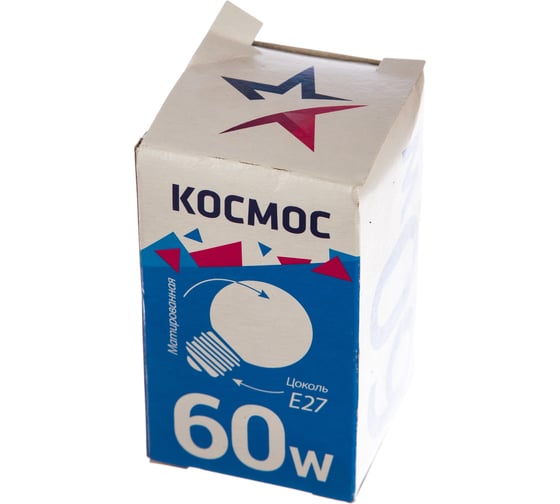 Лампа накаливания КОСМОС ШР мт 60Вт E27 LKsmSSpFr60E27v2