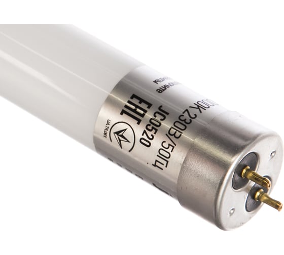 Светодиодная лампа Jazzway PLED T8-600GL 10Вт FROST линейная 4000К нейтральный белый G13 800лм 230В/50Гц 1032492