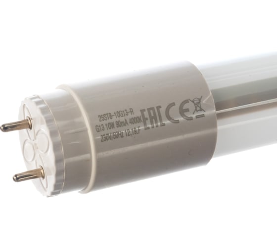 Светодиодная лампа Jazzway PLED T8-600GL 10Вт FROST линейная 4000К нейтральный белый G13 800лм 230В/50Гц 1032492