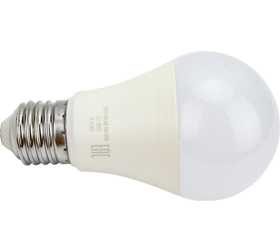 Светодиодная лампа Jazzway диммируемый PLED-DIM A60 10Вт грушевидная 3000К теплый белый 820лм E27 230В/50Гц Гц 1028839