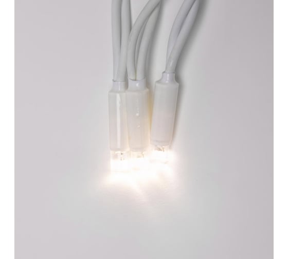 Светодиодный занавес Uniel ULD-C3030-400/TWK WARM WHITE IP67 с эффектом мерцания, 3х3м UL-00005271