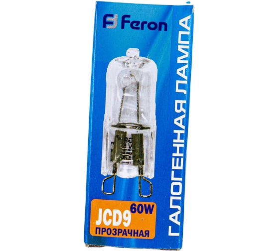 Галогенная лампа FERON 60W, 230V, JCD/G9, JCD9 2777