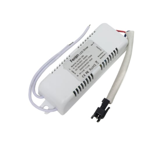 Электронный трансформатор (драйвер) FERON для AL2550 16W, AC185-265V, DC 48-60V, 280mA, LB150 21576