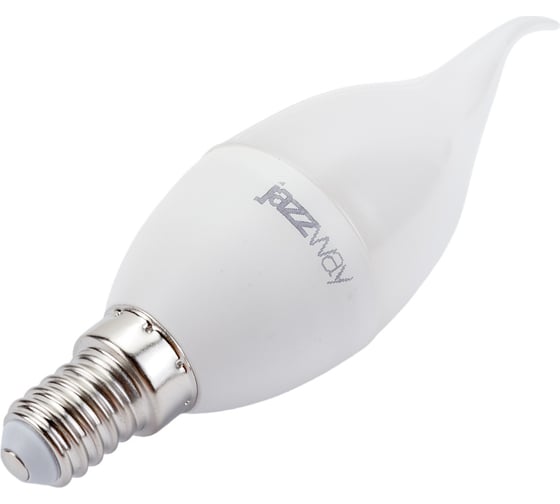 Светодиодная лампа Jazzway PLED-SP 7Вт CA37 свеча на ветру 4000К нейтральный белый E14 560лм 230В/50Гц 1027917-2