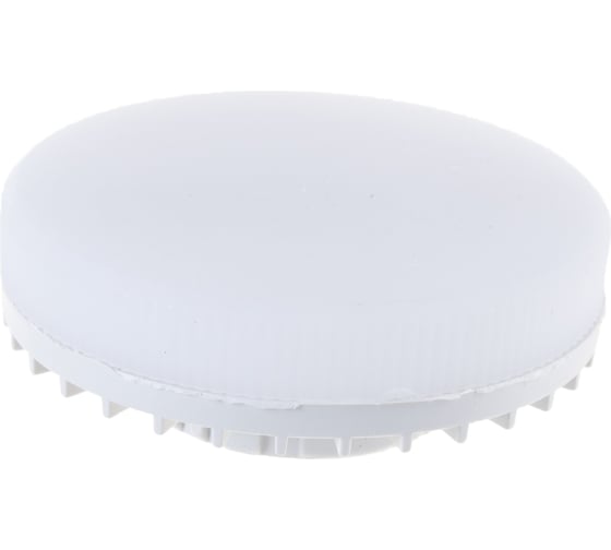 Светодиодная лампа Jazzway PLED-GX53 10Вт таблетка матовая 3000К теплый белый GX53 800лм 230В/50Гц 1029072