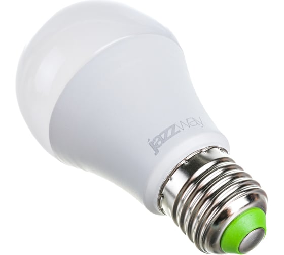 Светодиодная лампа Jazzway PPG A60 Agro 9Вт A60 грушевидная матовая E27 IP20 для растений красный/синий спектр frost 5002395