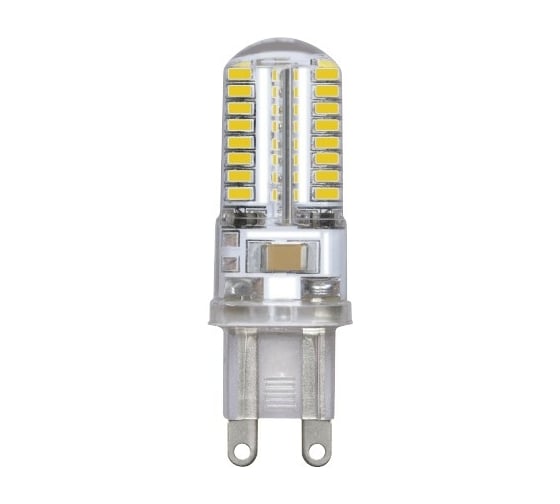 Светодиодная лампа Jazzway PLED-G9/BL2 5Вт 4000К нейтральный белый G9 300лм 220В (2лампы) пластик d16х50мм 1036650B