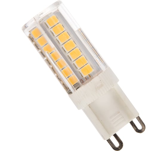 Светодиодная лампа Jazzway PLED-G9 PRO 5Вт 4000К нейтральный белый G9 400лм 230В без пульс. d16х50мм 5026360