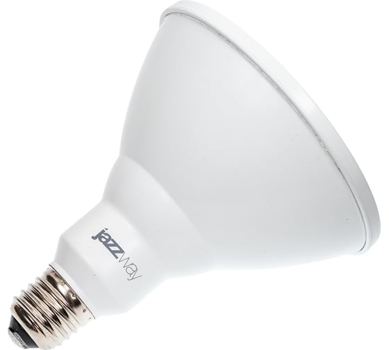 Светодиодная лампа Jazzway PPG PAR38 Agro 15Вт рефлектор прозрачная E27 185-265В IP54 для растений красный/синий спектр clear 5004702