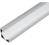 Угловой профиль для светодиодной ленты Uniel UFE-A13 SILVER 200 POLYBAG, анодированный UL-00004052