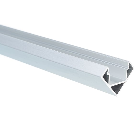 Угловой профиль для светодиодной ленты Uniel UFE-A13 SILVER 200 POLYBAG, анодированный UL-00004052