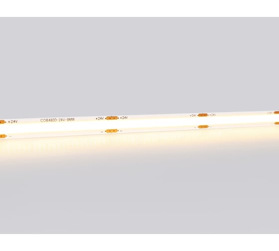 Светодиодная лента Ambrella light COB 480Led /12W m/ 24V IP20 3000K 5m GS4701