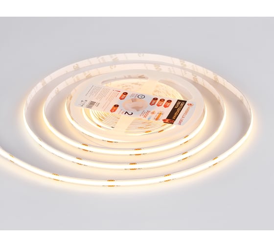 Светодиодная лента Ambrella light COB 480Led /12W m/ 24V IP20 3000K 5m GS4701