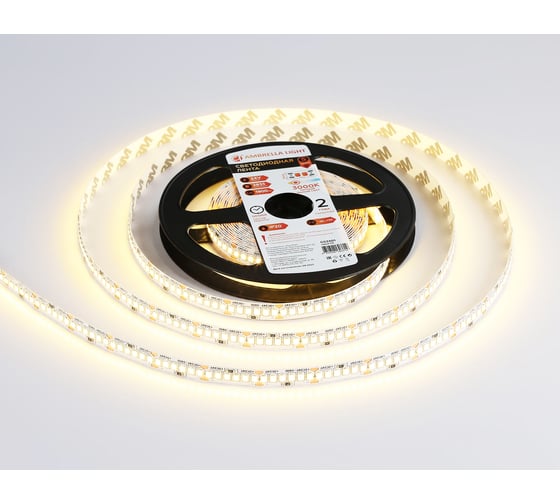 Светодиодная лента Ambrella light 2835 240Led /18W m/ 24V IP20 3000K 5m GS3301