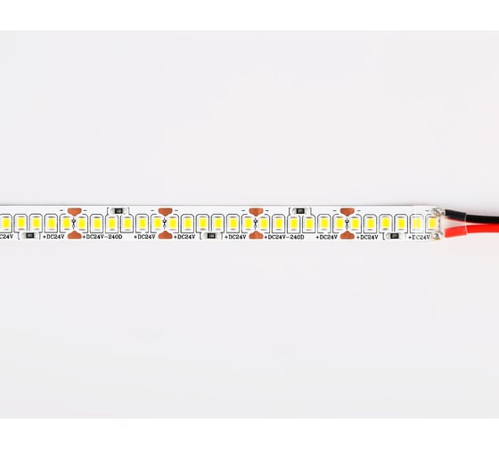 Светодиодная лента Ambrella light 2835 240Led /18W m/ 24V IP20 3000K 5m GS3301