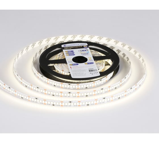 Светодиодная лента Ambrella light 2835 240Led /22W m/ 24V IP20 4500K 5m GS3502