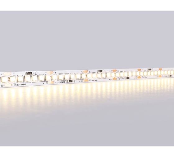 Светодиодная лента Ambrella light 2835 240Led /19.2W m/12V IP20 3000K 5m GS1501