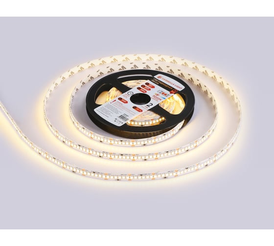 Светодиодная лента Ambrella light 2835 240Led /19.2W m/12V IP20 3000K 5m GS1501