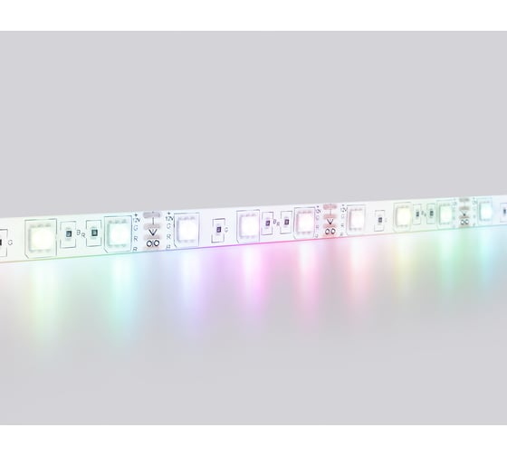 Светодиодная лента Ambrella light RGB 5050 60Led /14.4W m/ 12V IP65 RGB 5m GS2302