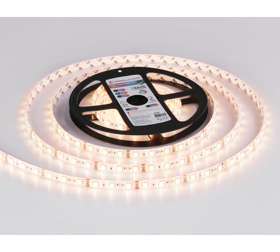 Светодиодная лента Ambrella light RGB 5050 60Led /14.4W m/ 12V IP65 RGB 5m GS2302
