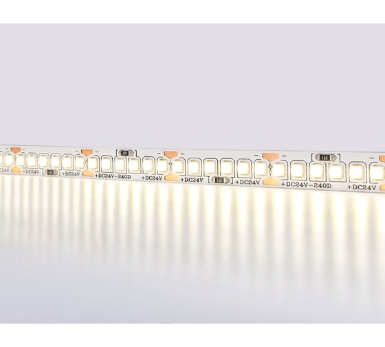 Светодиодная лента Ambrella light 2835 240Led /18W m/ 24V IP20 4500K 5m GS3302
