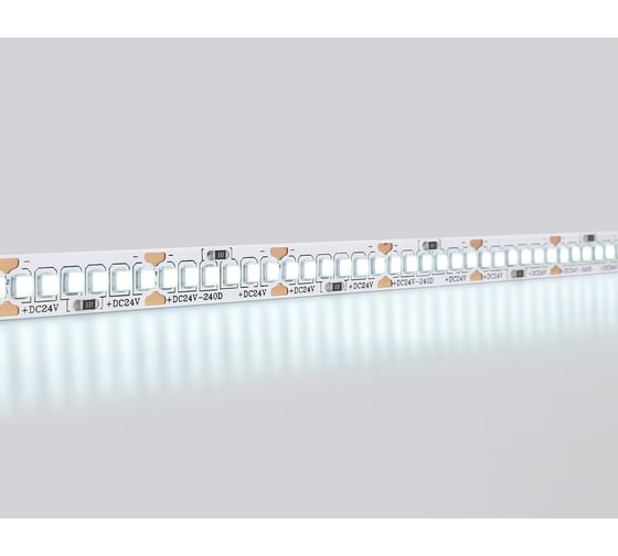 Светодиодная лента Ambrella light 2835 240Led /20W m/ 24V IP20 6500K 5m GS3403