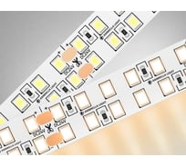 Светодиодная лента двухрядная Ambrella light 2835 240Led /24W m/ 24V IP20 3000K 5m GS3701