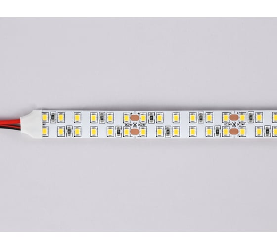 Светодиодная лента двухрядная Ambrella light 2835 240Led /24W m/ 24V IP20 3000K 5m GS3701