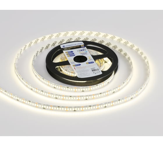 Светодиодная лента Ambrella light 2835 240Led /20W m/ 24V IP20 4500K 5m GS3402