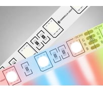 Светодиодная лента Ambrella light RGB 5050 60Led /14.4W m/ 24V IP20 RGB 5m GS4302