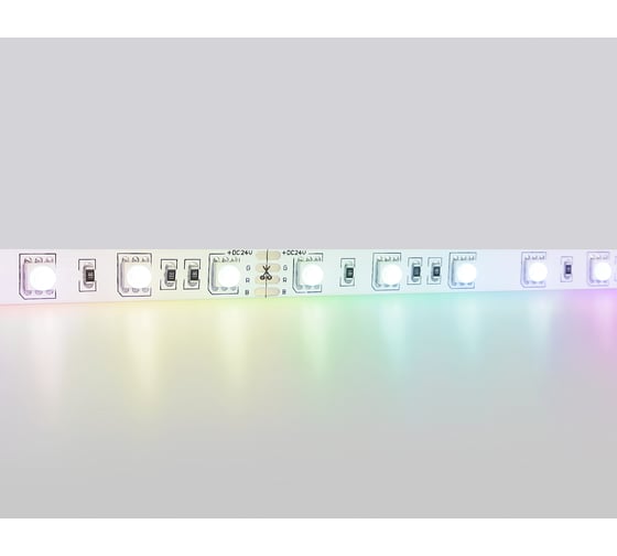 Светодиодная лента Ambrella light RGB 5050 60Led /14.4W m/ 24V IP20 RGB 5m GS4302
