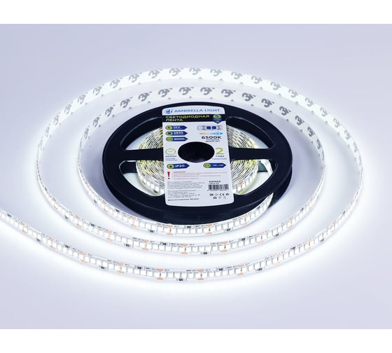 Светодиодная лента Ambrella light 2835 240Led /19.2W m/12V IP20 6500K 5m GS1503