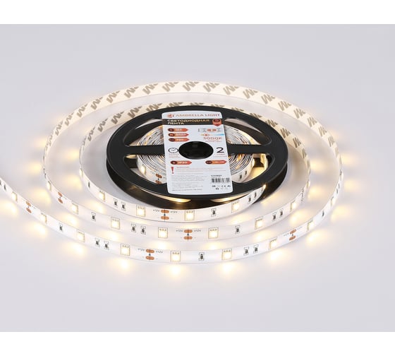 Светодиодная лента Ambrella light 5050 30Led /7.2W m/ 12V IP20 3000K 5m GS1801