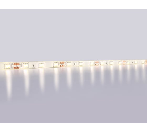 Светодиодная лента Ambrella light 5050 60Led /14.4W m/ 12V IP65 3000K 5m GS2101