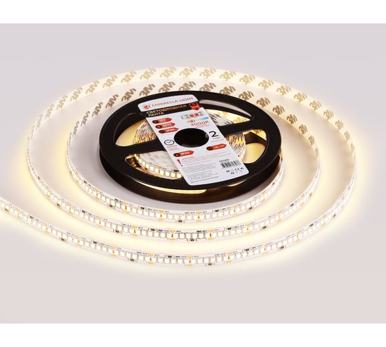 Светодиодная лента Ambrella light 2835 240Led /17W m/ 12V IP20 3000K 5m GS1401