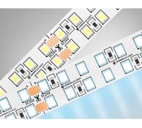 Светодиодная лента двухрядная Ambrella light 2835 240Led /24W m/ 24V IP20 6500K 5m GS3703