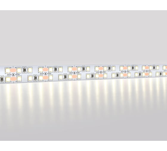 Светодиодная лента двухрядная Ambrella light 2835 240Led /19.2W m/ 12V IP20 4500K 5m GS1602