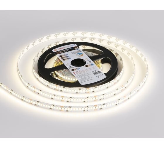 Светодиодная лента Ambrella light с регулировкой температуры света 2835 240Led /18W m/ 24V IP20 CCT 3000-6500 GS4151