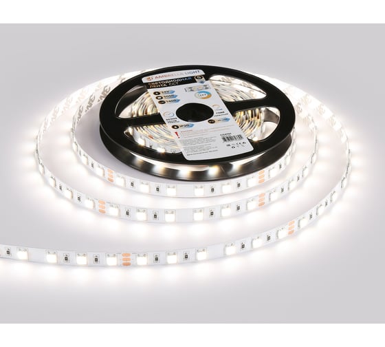 Светодиодная лента Ambrella light с регулировкой температуры света 5050 60Led /14W m/ 24V IP20 CCT 3000-6500 GS4101