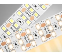Светодиодная лента трехрядная Ambrella light 2835 324Led /26W m/ 24V IP20 3000K 5m GS3901