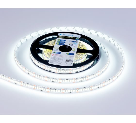 Светодиодная лента Ambrella light 2835 240Led /18W m/ 24V IP20 6500K 5m GS3303