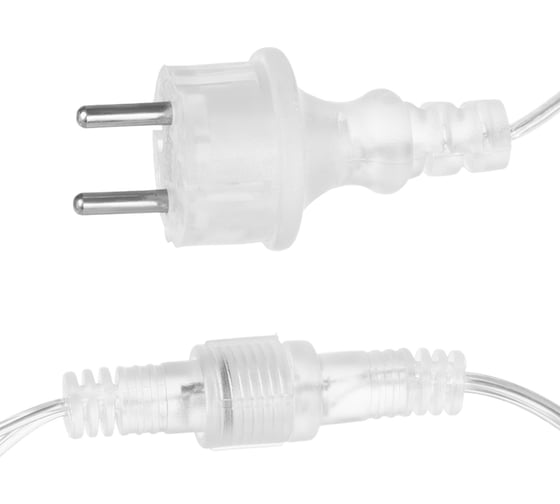 Гирлянда светодиодная TDM ELECTRIC "Бахрома" 2x1 м, 152LED, 3000К, мерц-е, посл. подкл, IP44, 250 В, SQ0361-0099