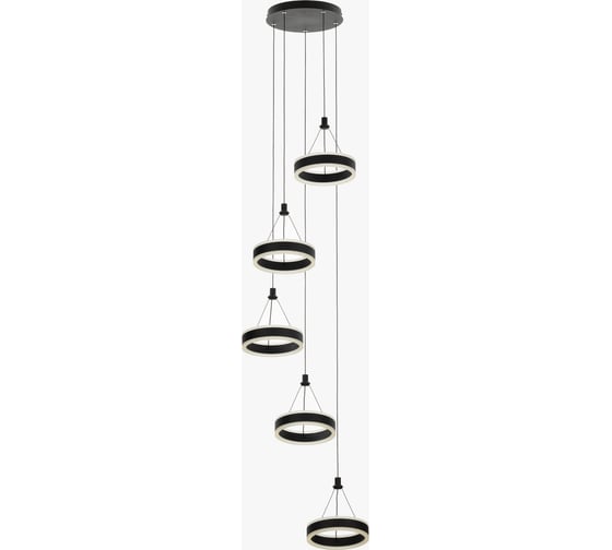 Подвесной светильник Citilux Дуэт LED Черный CL719051